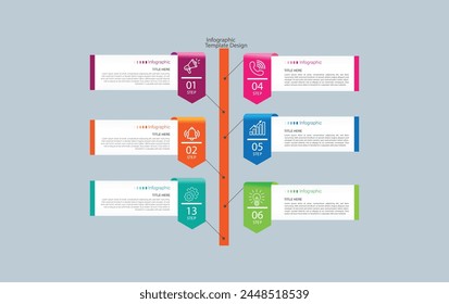 Vector gratis cuatro Anuncios con etiquetas circulares para infografías