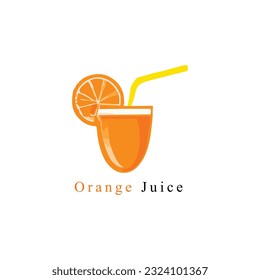 Kostenloses Design für frische Orangensaft-Vektorgrafik