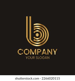 Diseño elegante de logotipo vectorial libre