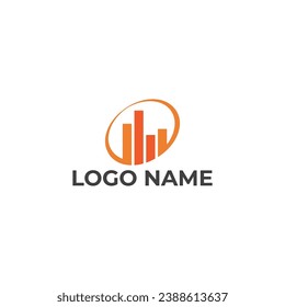 Free vector gradient accounting logo template