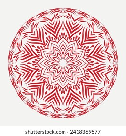 free vector graphic art floral mandala design 