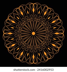 free vector graphic art mandala design 