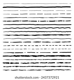 Free vector grunge horizontal lines texture