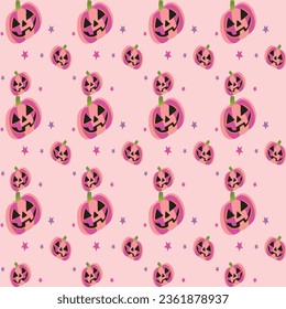 Free vector halloween pattern background design