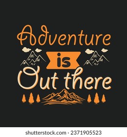 Free vector hand drawn adventure travel lettering.