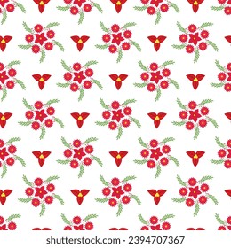 Free vector hand drawn pattern design for fall season