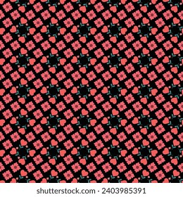 Free vector hand painted abstract floral pattern