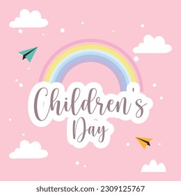 Free vector Happy Children's Day Illustration