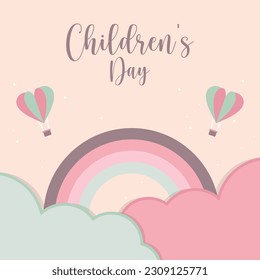 Free vector Happy Children's Day Illustration