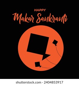 Festival libre de vector feliz makar sankranti