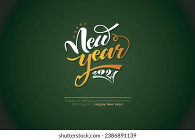 Free vector happy new year 2024 holiday background with firework decoration vector