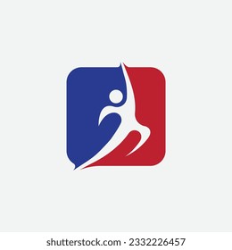 Free vector health logo with a heart