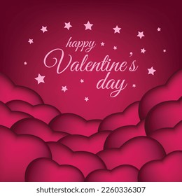 free vector with heart illustration 