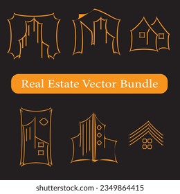 Free vector home icons collection