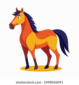 free vector horse tshirt design