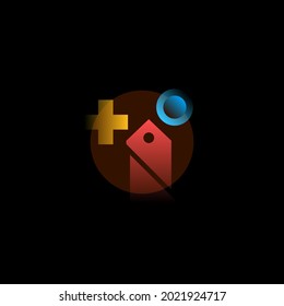 Free. Vector icon in gradient style