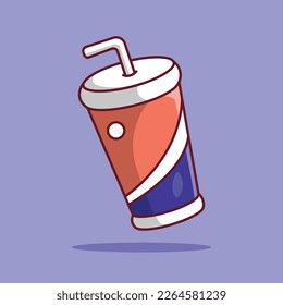 Free vector icon soda cartoon illustration