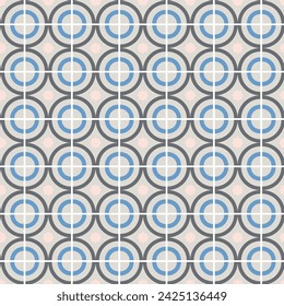 Free vector illustration of tiles textured pattern