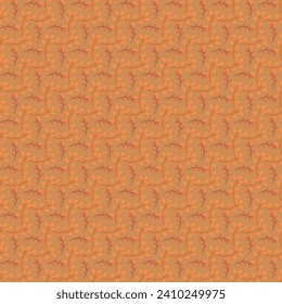 Free vector leaf seamless pattern background