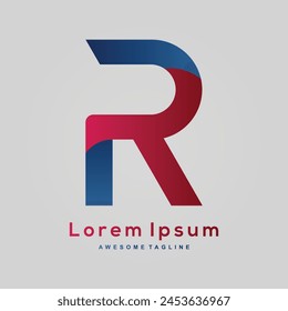  free vector letter logo design template
