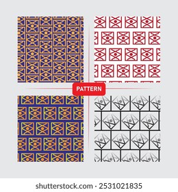 Free vector linear flat abstract lines pattern
