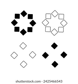 Free vector loading circles set