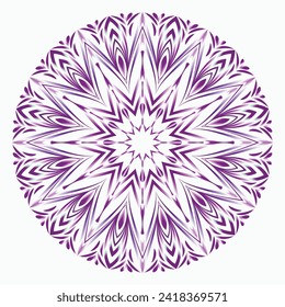 free vector luxury colored floral mandala design 