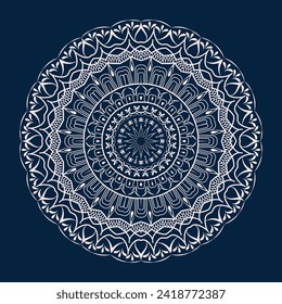 free vector luxury Graphic Art arabic mandala design