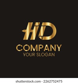 Free vector luxury logo design for branding.