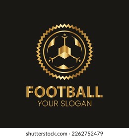 Free vector luxury logo design for branding.