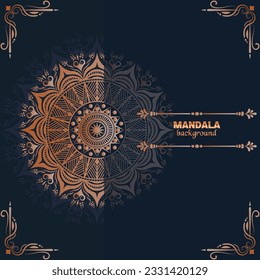Free Vector Luxury Mandala floral decoration, tattoo design, pattern, Henna design, flower illustration on Colorful background
