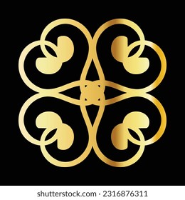Free vector luxury ornamental elements collection editable for your needs,web,design,print, poster free vector image