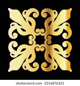 Free vector luxury ornamental elements collection editable for your needs,web,design,print, poster free vector image