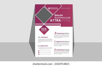 Free Vector Marketing And Agency Business Flyer Design Flyer And Poster Design.