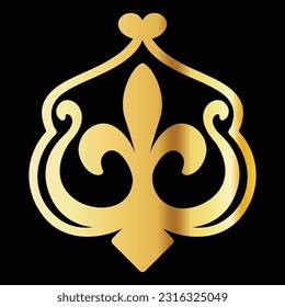 Free vector mini ornaments retro classic vintage gold color with black background editable for your needs,web,design,print, poster free vector image
