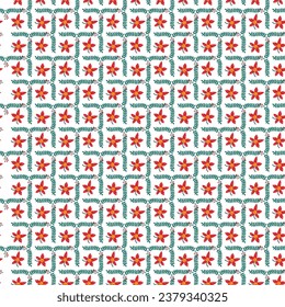 Free vector minimalist Christmas pattern .