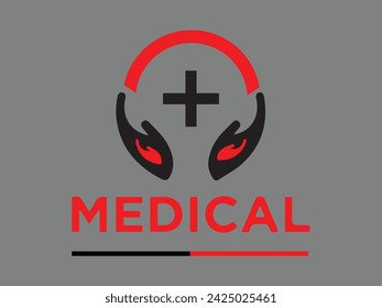 Free vector and mock up  medical logo template template Vector vector set of medical healthcare logo template premium vector Free health care logo icon Free mock up  