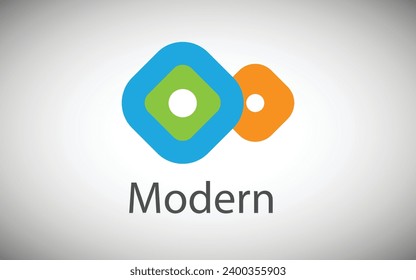 Free vector Modern abstract logo