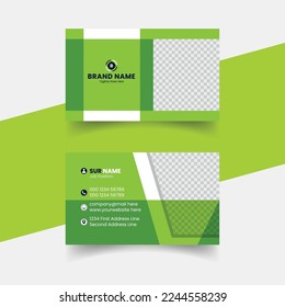 Free vector modern business cards template