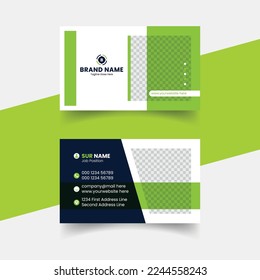 Free vector modern business cards template