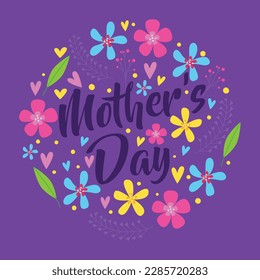 Free Vector Mother's Day illustration