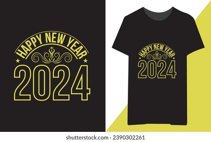 Free vector new year celebration t-shirt