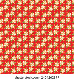 Free vector plum blossom pattern