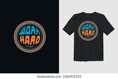 Free vector positive lettering nothing great ever came that easy background