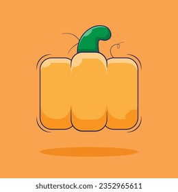 Free vector pumpkin illustration cartoon vector