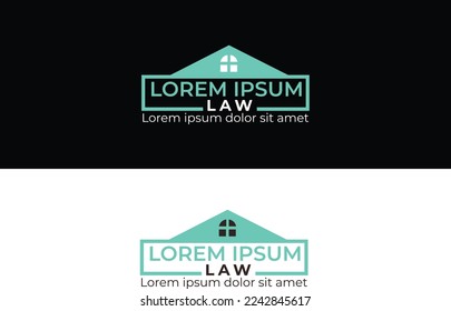 logotipo libre de vectores inmobiliarios
