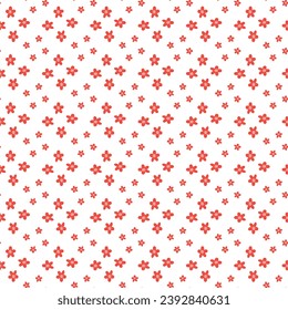 Free vector Red flower pattern