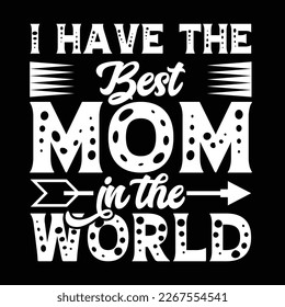 Free vector retro badges for mothers day t-shirt design