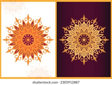 Free vector round shapes ornamental nice color symbol mandala design