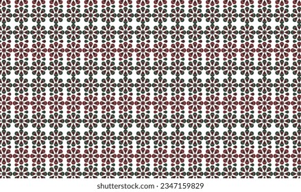 Free vector seamless clothing and fabric pattern design. 